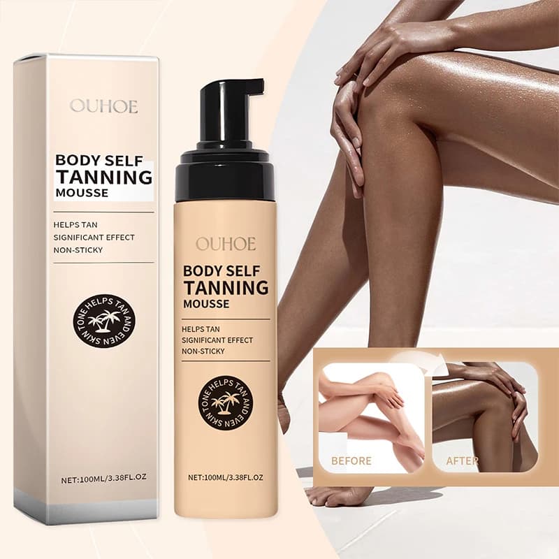 Mousse corporelle de bronzage d'été 100ml