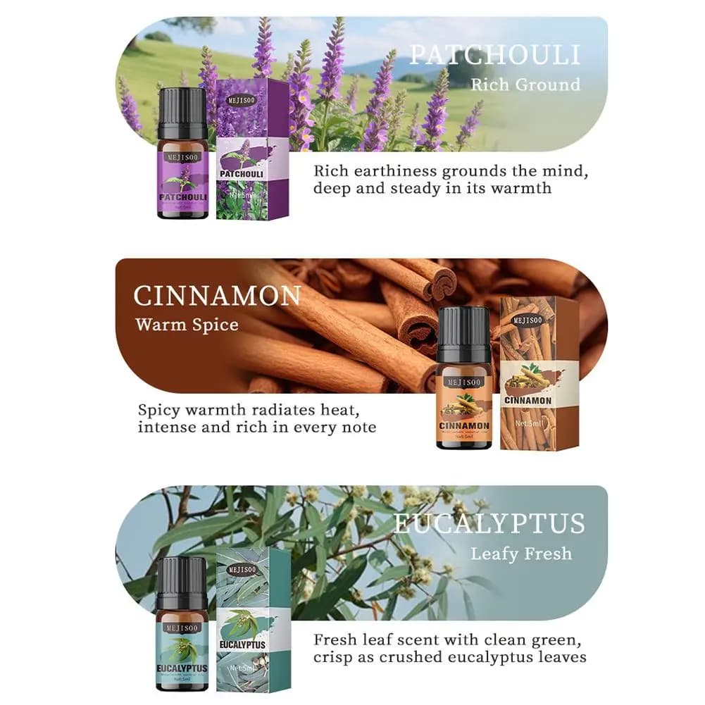 Huiles essentielles naturelles, romarin, arbre à thé, citron, lavande, citronnelle, Eucalyptus, menthe poivrée, huile parfumée d'orange douce, 5ml