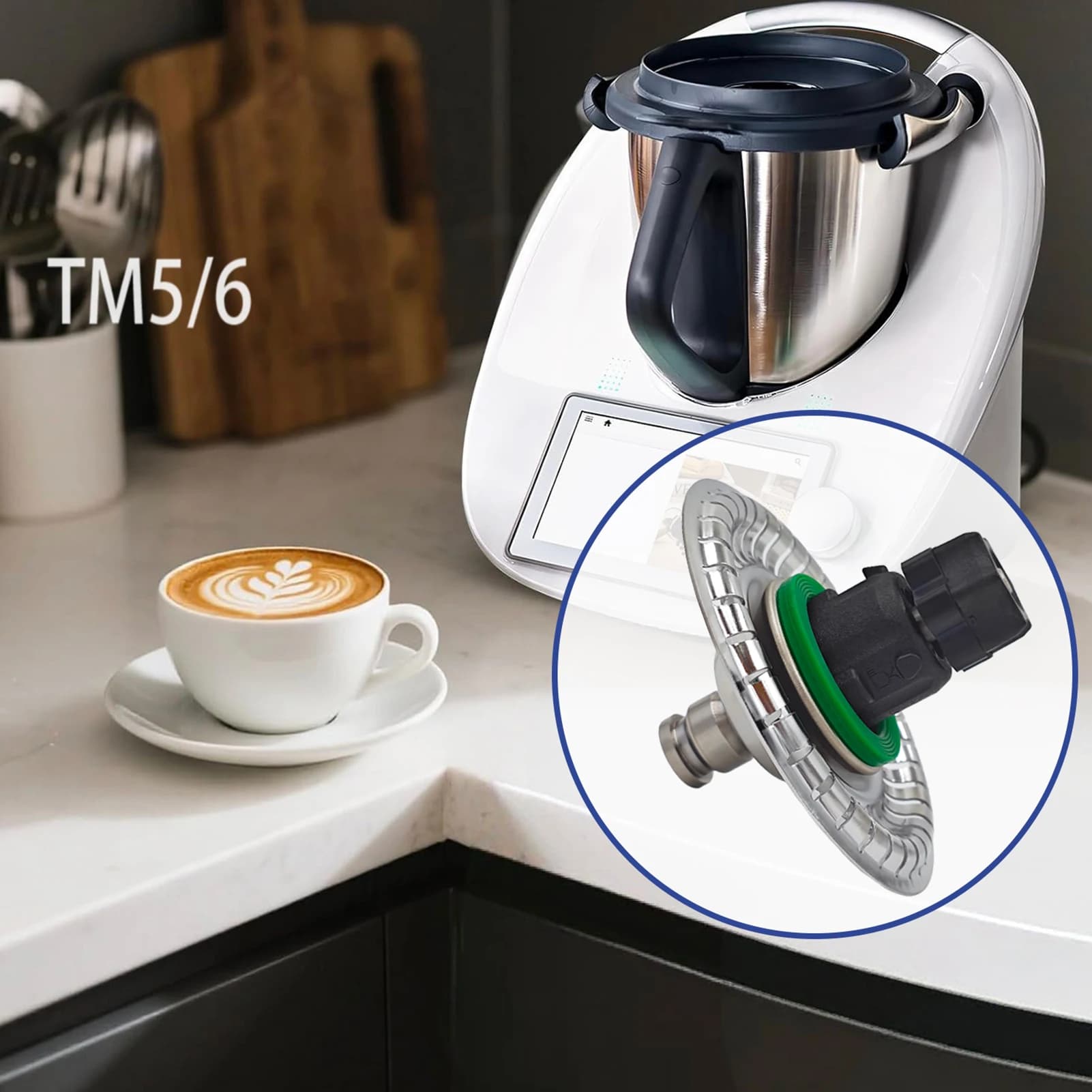 Fouet mousseur à lait et œufs pour Thermomix TM5 TM6 TM7, mousseur à crème, fouet à café et œufs, accessoire de cuisine