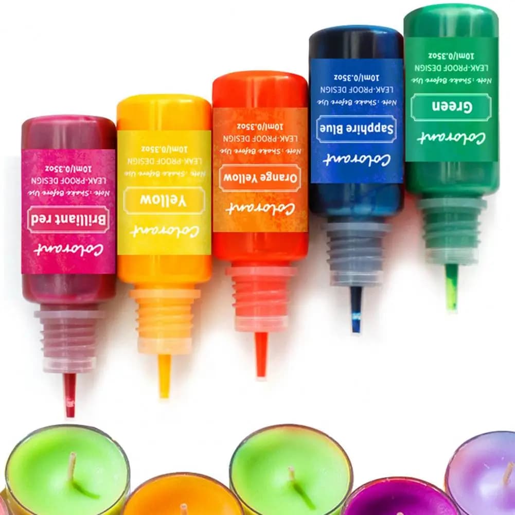 Colorant de bougie étanche