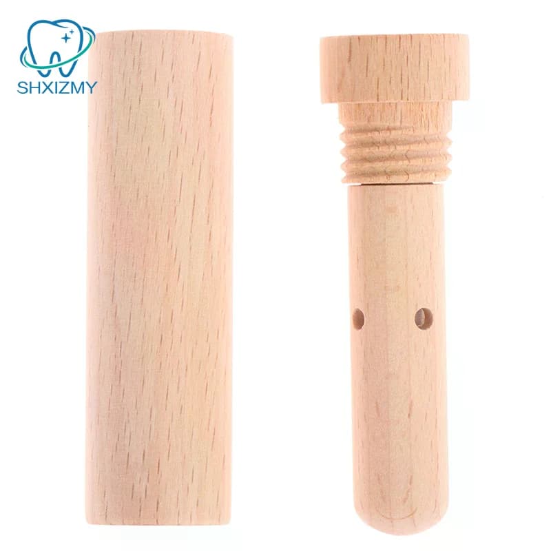 Diffuseur d'arômes en bois pour huiles essentielles avec mèches, inhalateur nasal d'aromathérapie