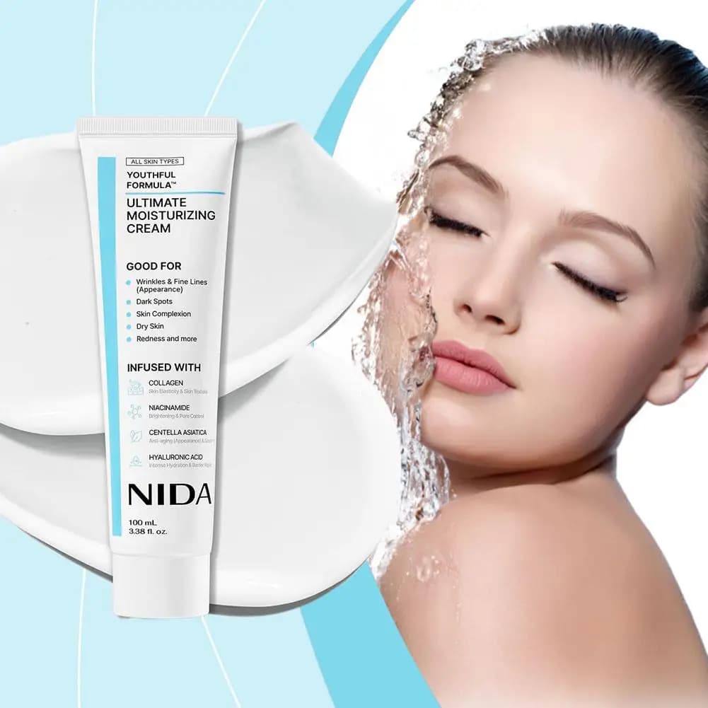 NIDA crème hydratante multi-action crème pour le visage rajeunissante répare les dommages crème ultime pour tous les Types de peau soins de la peau coréens