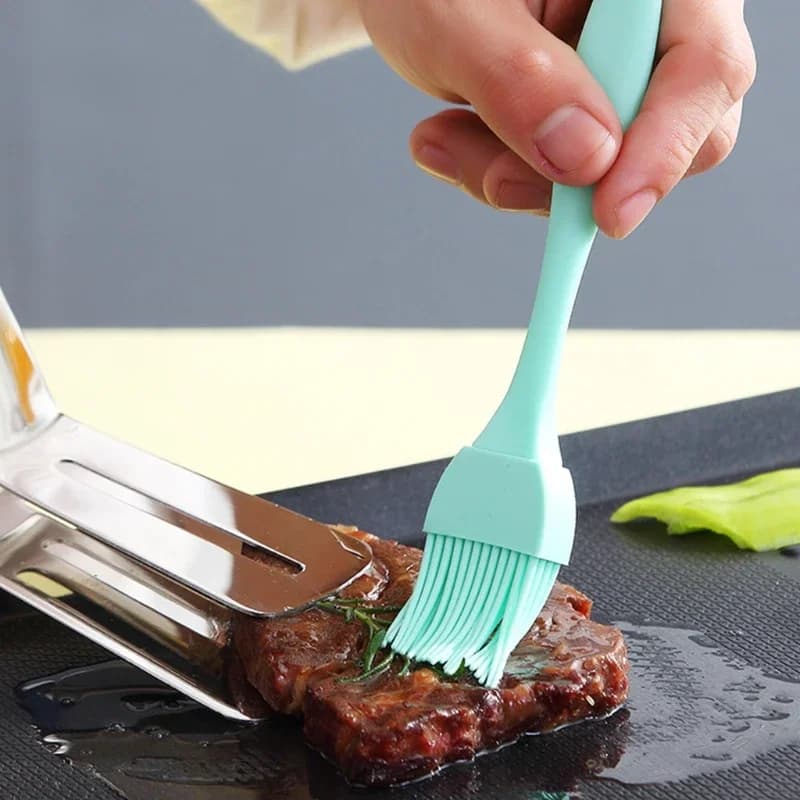 Brosse à huile en Silicone de qualité alimentaire