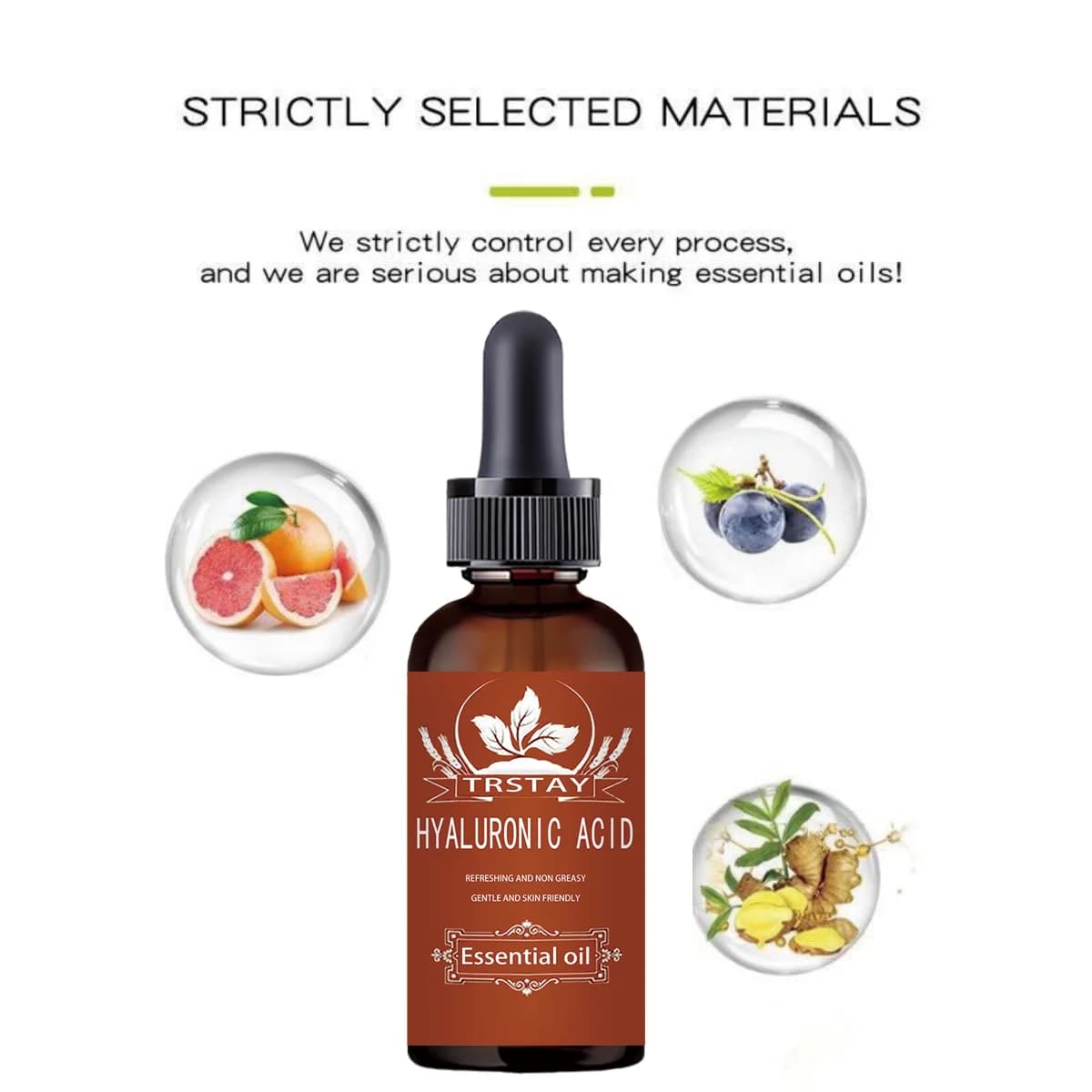 Huiles essentielles de physiothérapie naturelle, 5ML/15ML/30ML/50ML, Anti-âge, Drainage lymphatique, huile de gingembre, huile de Massage corporel