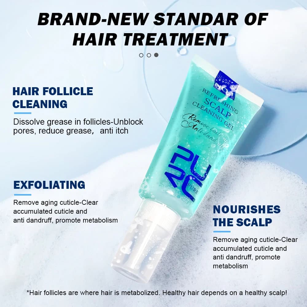 Shampoing antipelliculaire à l'acide salicVAC pour hommes et femmes