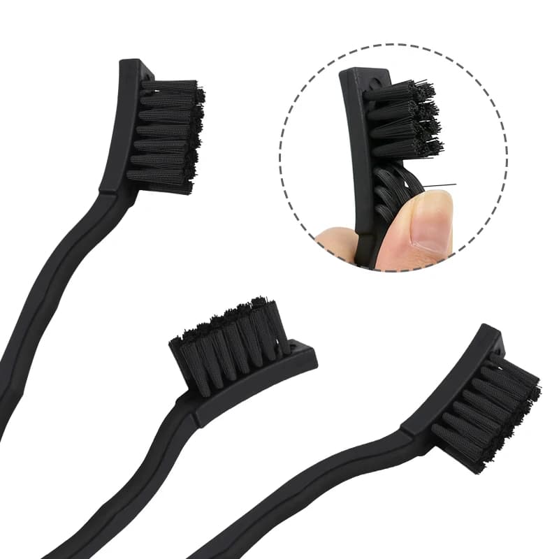 Protection antistatique, petite brosse à manivelle, planche à récurer, brosse de nettoyage de PCB à eau, 1 pièce