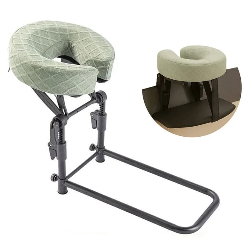 Coussin de massage pliable avec appui-tête suspendu pour la thérapie de moxibustion
