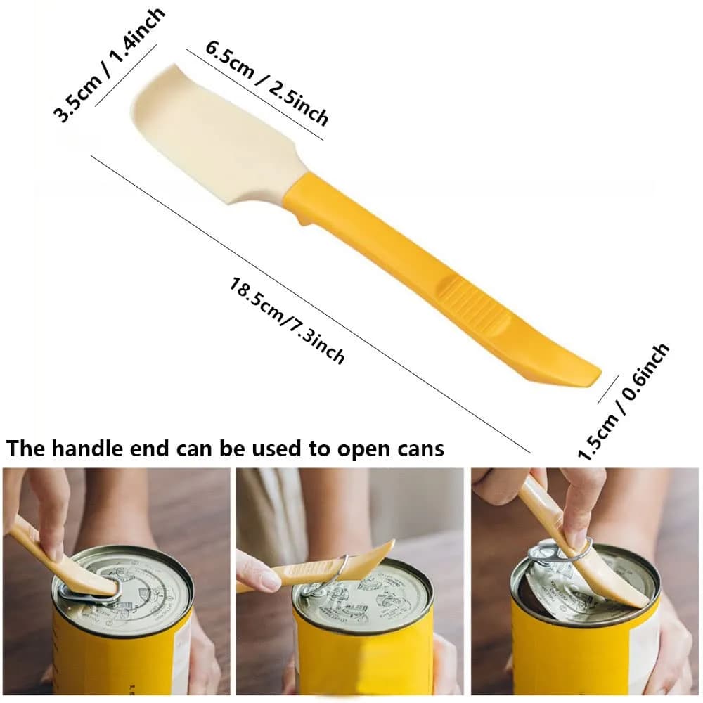 Spatule à beurre en silicone, épandeur de confiture pour le petit-déjeuner, outil de cuisine, sans BPA, résistante à la chaleur, antiadhésive, spatule de pâtisserie