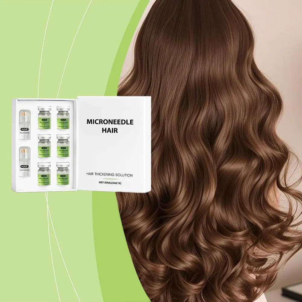 L'essence de soin capillaire au Ginseng prévient la perte de cheveux renforce la racine des cheveux nourrit en profondeur les follicules pileux améliore l'amincissement du volume des cheveux