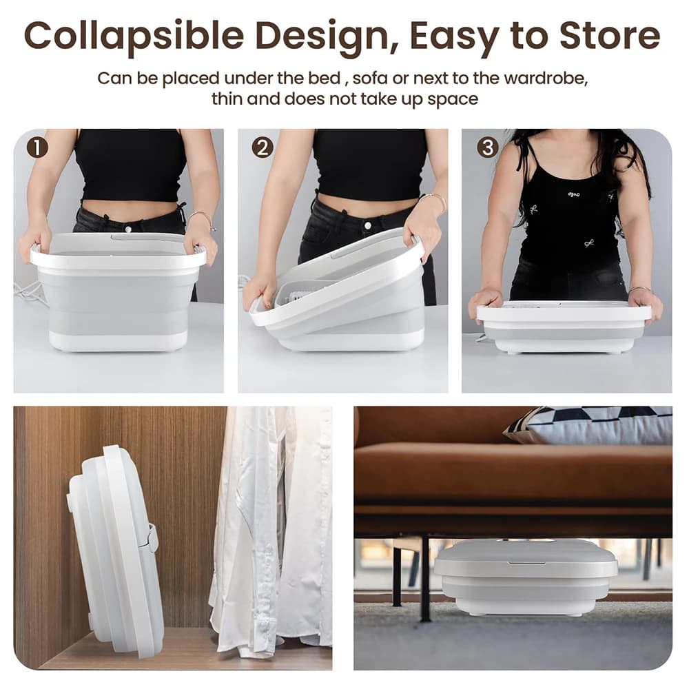Baignoire de massage des pieds portable, thermostatique, valide pour la maison, favorise l'émulation sanguine