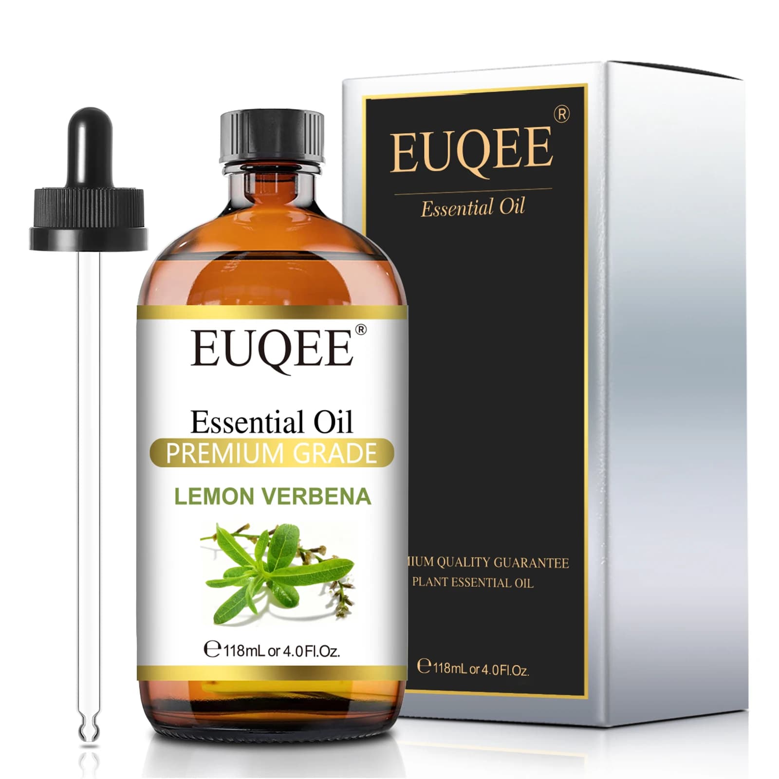 EUQEE 10 ml/118 ml huile essentielle d'aromathérapie pour diffuseur-arergamot Eucalyptus bois de santal cannelle lavande arôme huiles essentielles