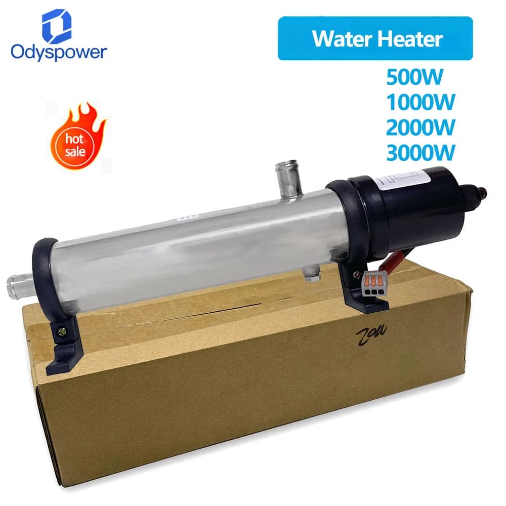 500W 1000W 2000W 3000W générateur Diesel chauffe-eau moteur auto-circulant préchauffeur Thermostat électrique gaine d'eau radiateurs