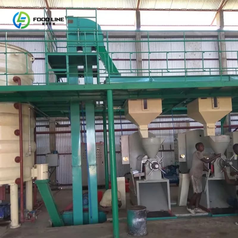 Ligne de production de raffinage d'huile de sésame, de soja, d'arachide, de tournesol et de noix de coco, ligne de raffinage d'huile brute, fournisseur d'usine sur mesure