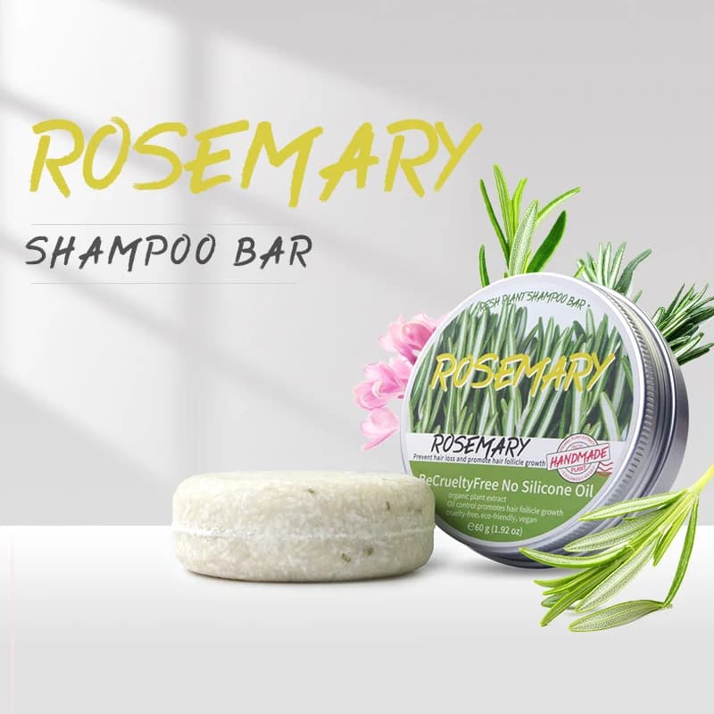 Le savon shampooing au romarin sans huile de silicone
