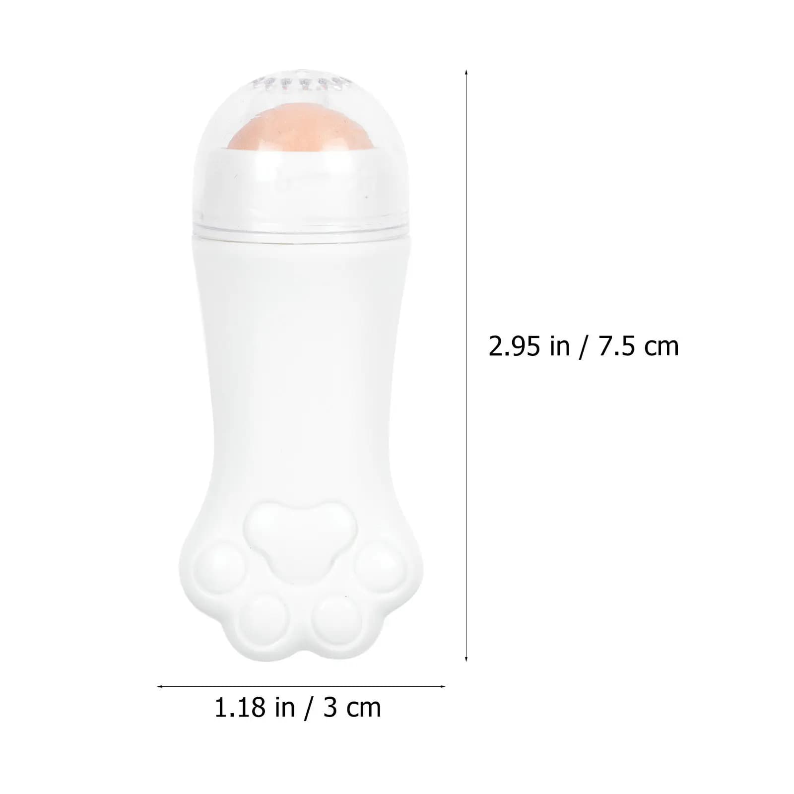 Rouleau absorbant matifiant pour le visage en pierre volcanique