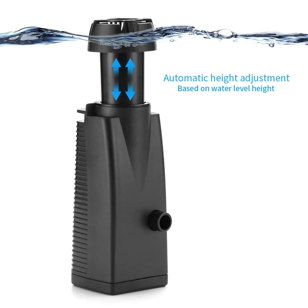 Filtre à membrane d'élimination d'huile USB pour aquarium, élimine l'eau, oxygénateur intégré, dissolvant d'huile, poisson précieux