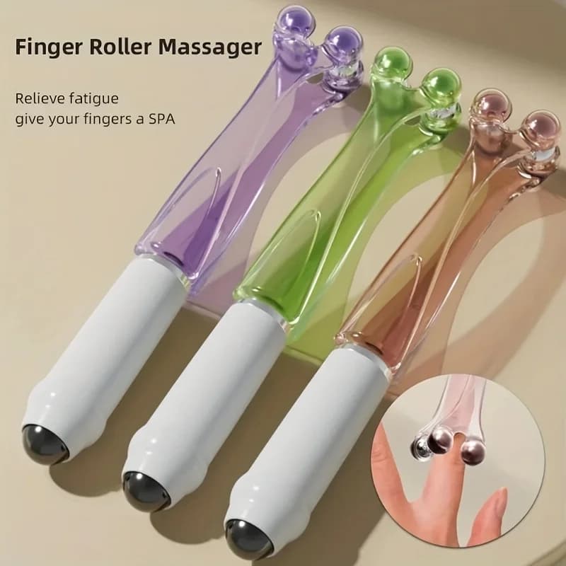 Rouleau de massage des doigts – Masseur articulaire multifonctionnel, outil anti-stress pour les mains, les paumes et les doigts