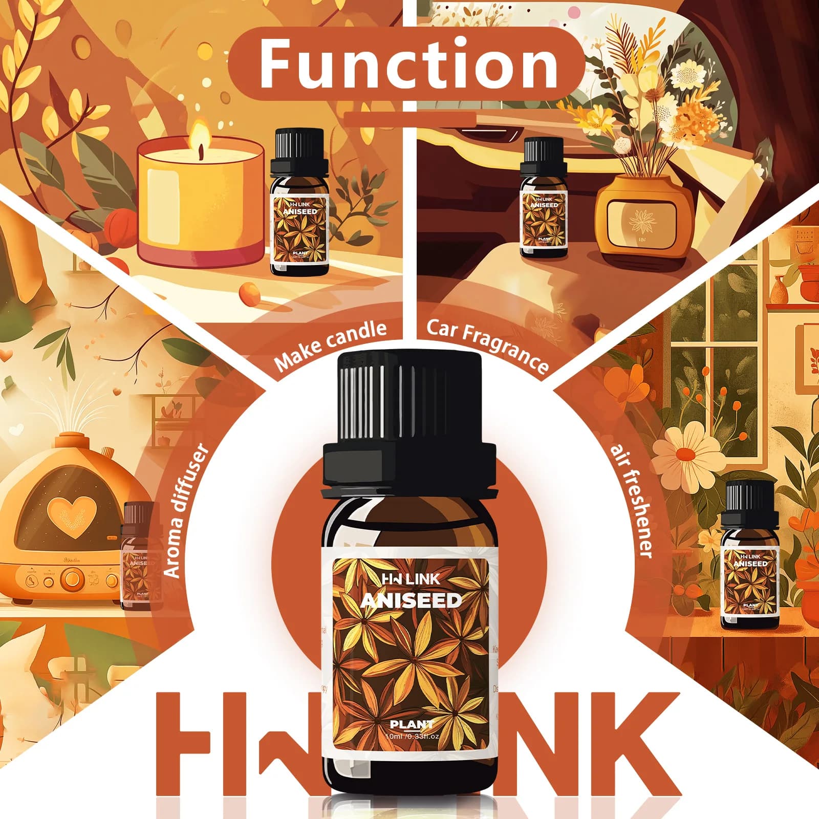 Huile essentielle d'anis étoilé 10 ml