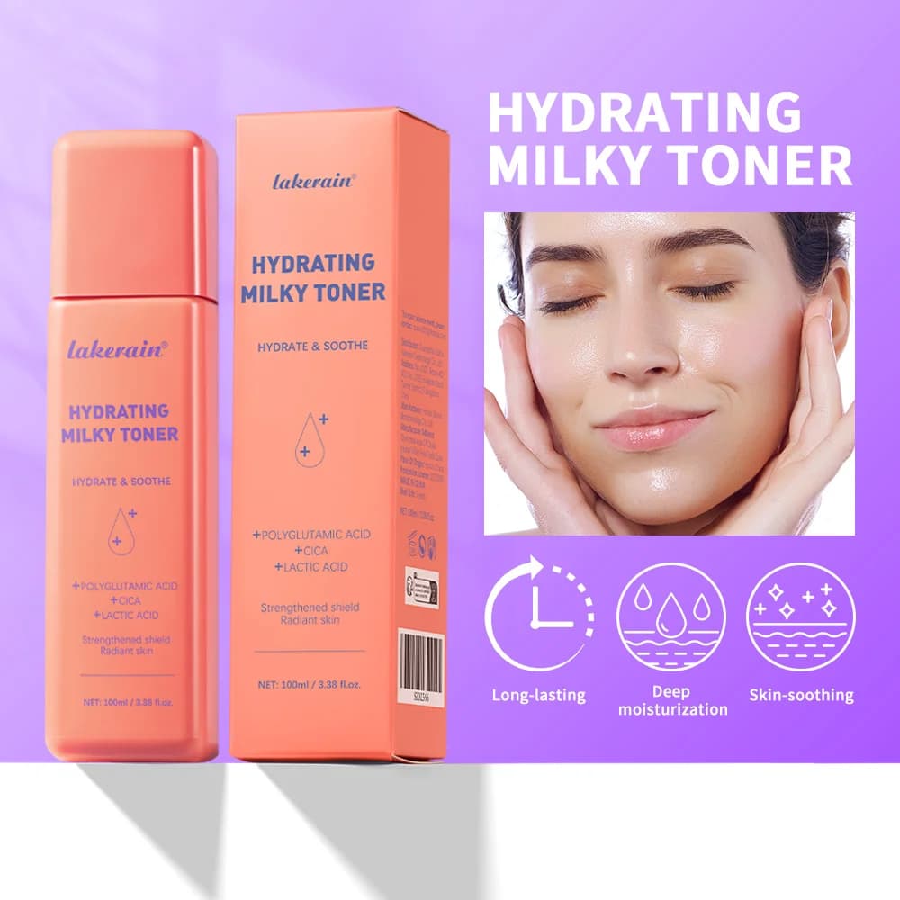 Toner laiteux hydratant pour réparer la peau, Toner Ultra hydratant pour le visage, apaise l'humidité de la peau, réduit les rougeurs, barrière, soins pour la peau