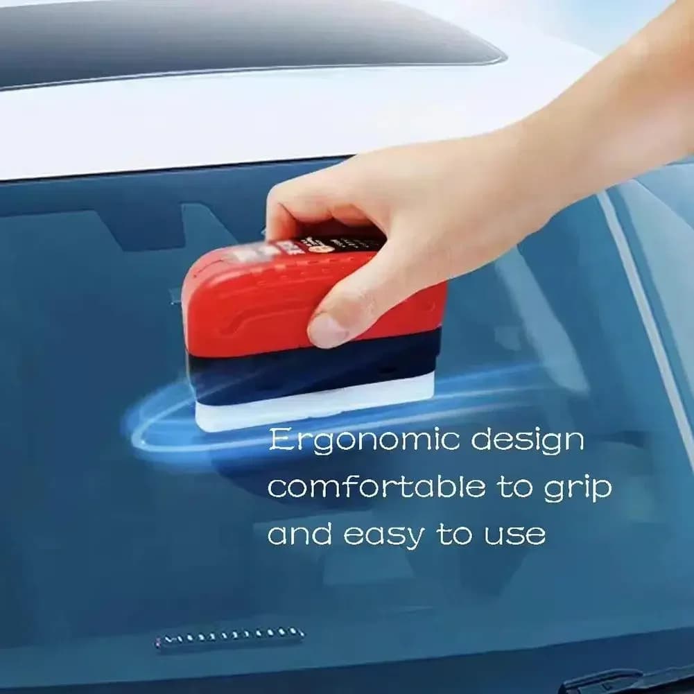 Dissolvant de Film d'huile de verre de voiture, panneau de nettoyage de verre, revêtement de verre hydrophobe pour pare-brise, fenêtre transparente, outil de détail automobile