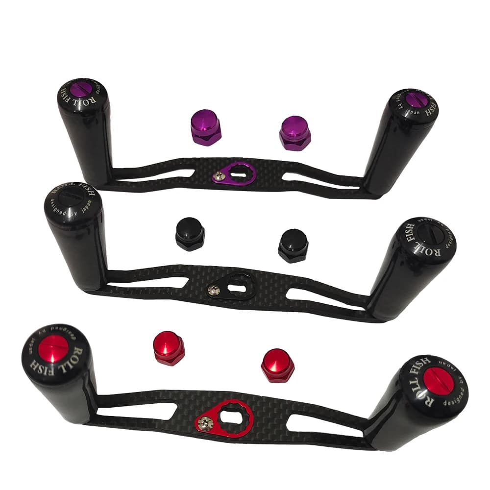 Bras oscillants en fibre de carbone ROLLFISH, légers, 3 couleurs et 3 tailles, pièces de pêche haute performance