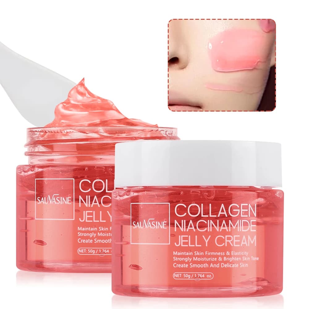 Soins de la peau coréens 50g collagène Niacinamide et collagène hydrolysé hydratant durable hydrate en profondeur masque de soin de nuit crème