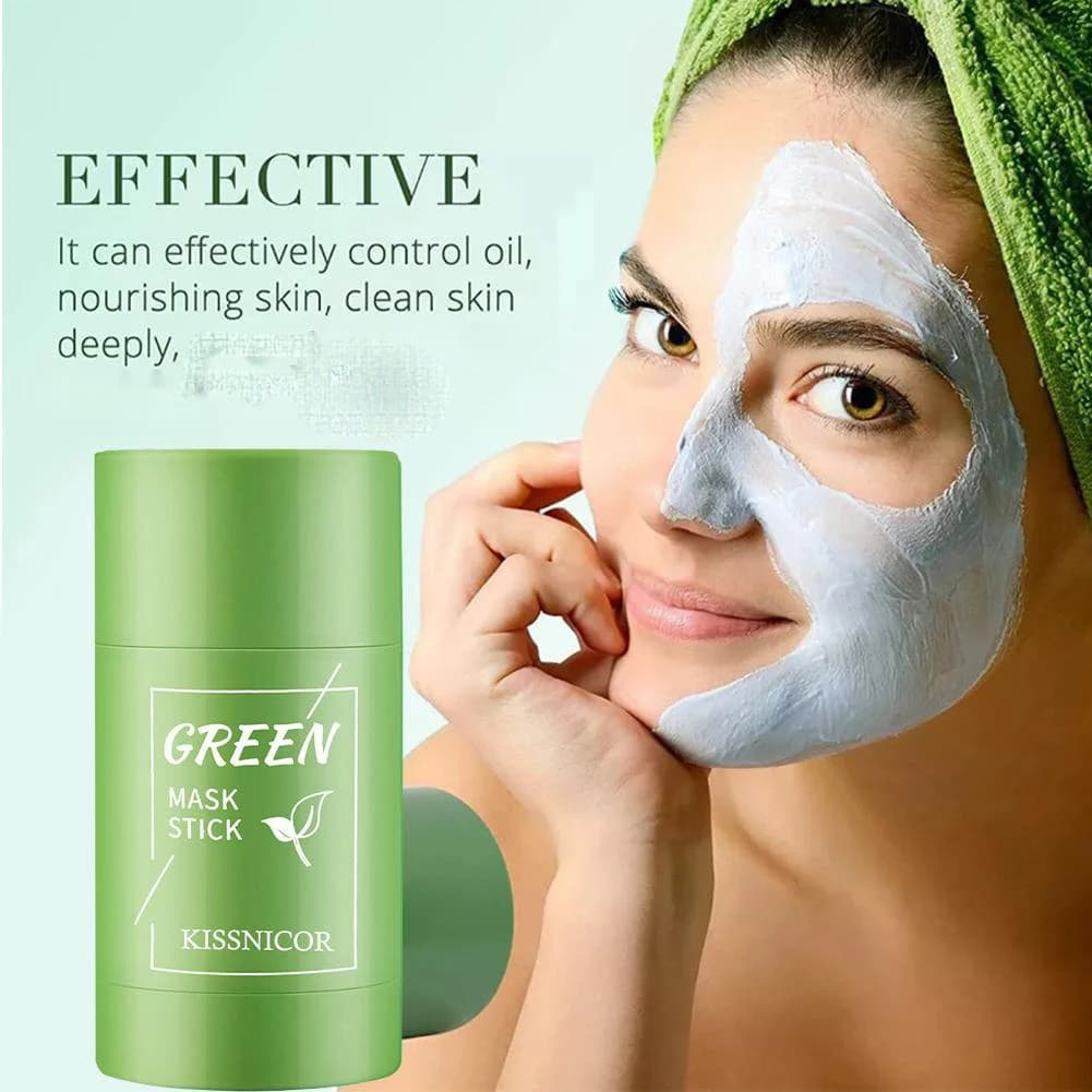 Masque au thé vert pour le visage