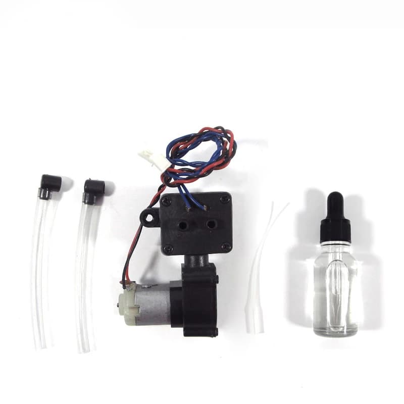 Heng Long 1:16 RC réservoir générateur de fumée huile de fumée avec tuyau pièces d'origine accessoires modifiés pour 1/16 Mini réservoirs modèle de jouet