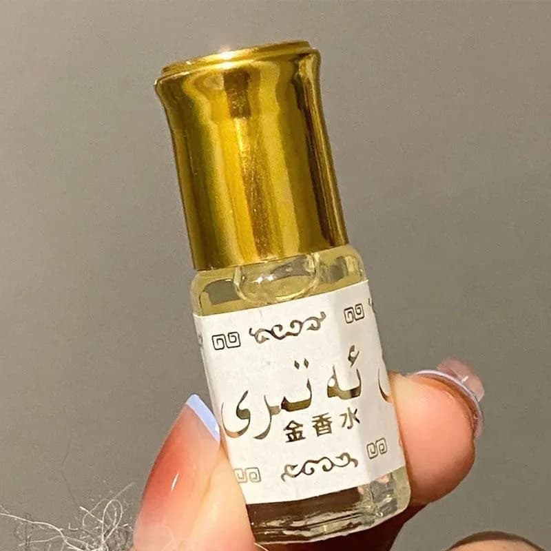 Huile de parfum roll-on 3 ml, parfum de Dubaï du Moyen-Orient, parfum au charme unique, huile essentielle désodorisante longue durée pour hommes