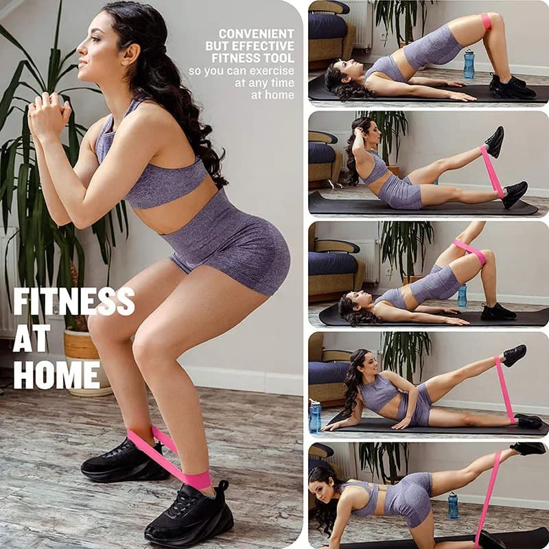 Bandes de Résistance en Boucle pour Exercices à Domicile