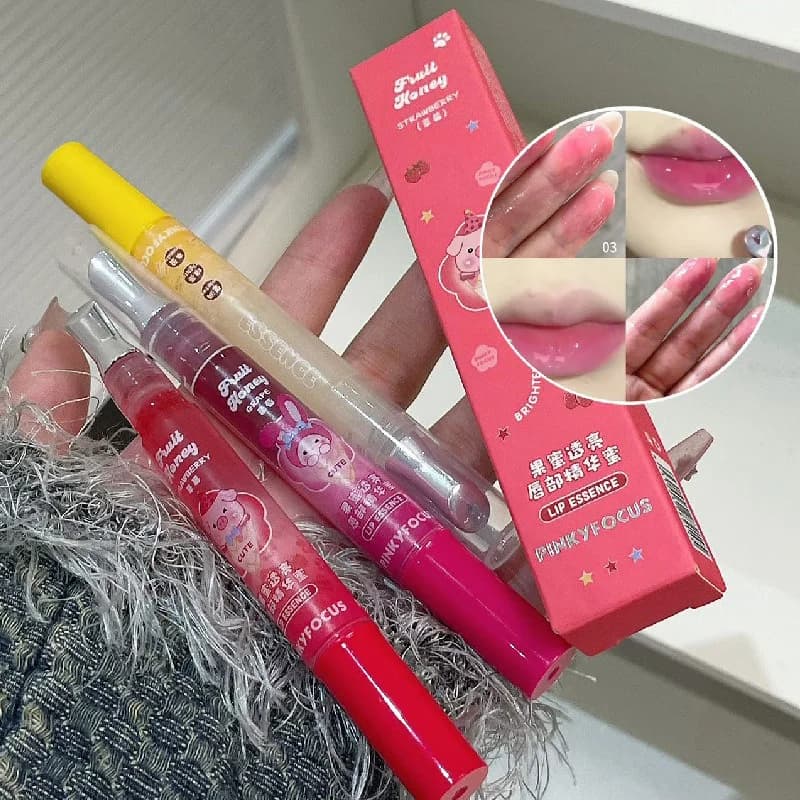 Lip Essence Miel Hydratant Anti-séchage et cachant les lignes des lèvres Dudu Lip Lip Oil