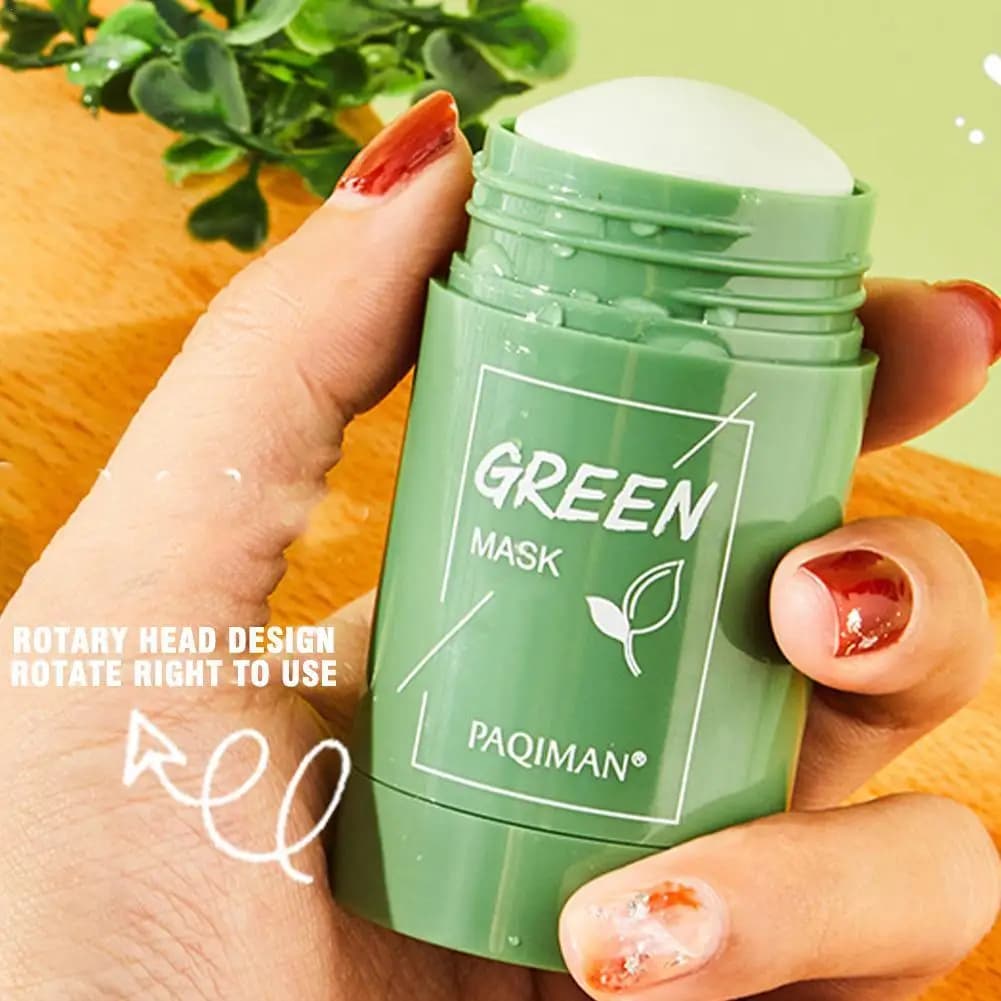 Masque au thé vert pour le visage