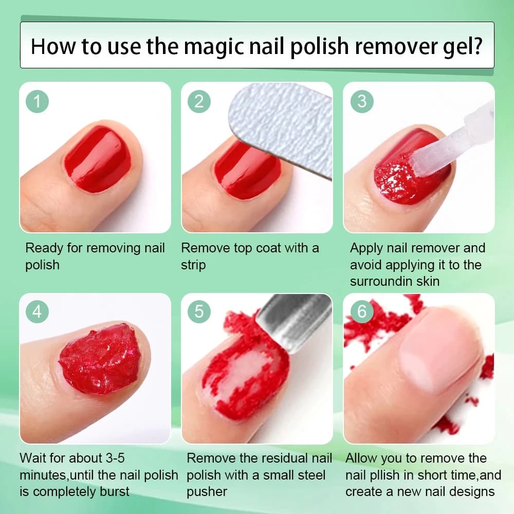 Dissolvant Magique pour Verhéritage à Ongles