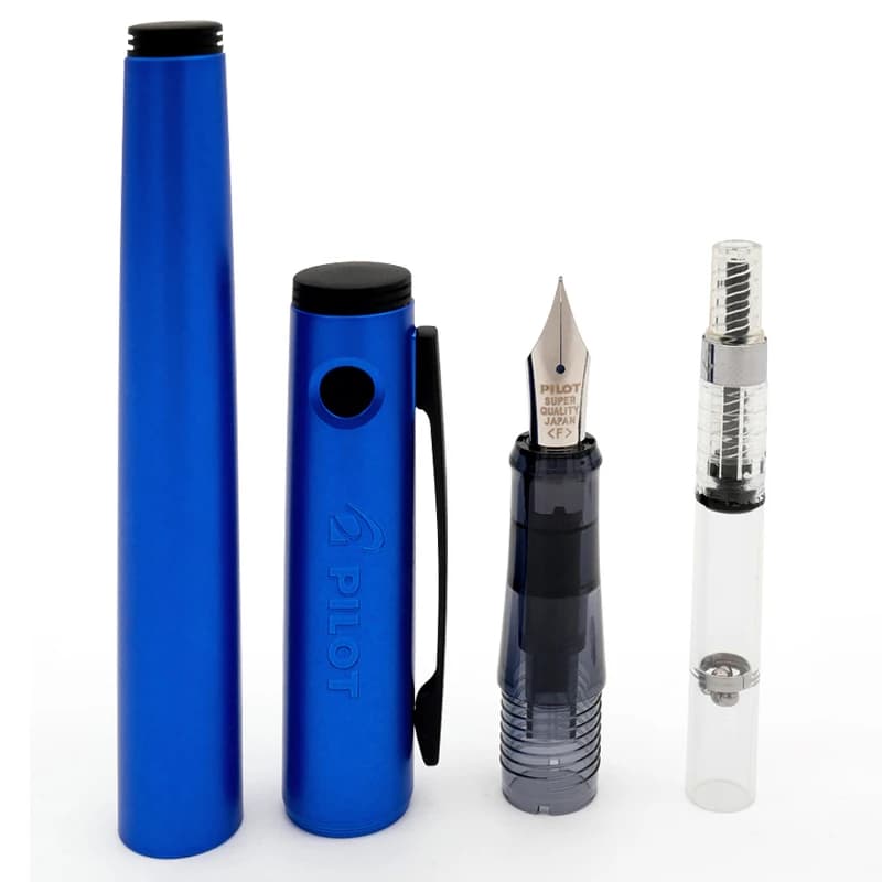 Stylo plume Pilot Explorer en résine, cadeau d'affaires pour adulte, signature, calligraphie pour étudiant, plume en acier inoxydable avec convertisseur d'encre Con-40