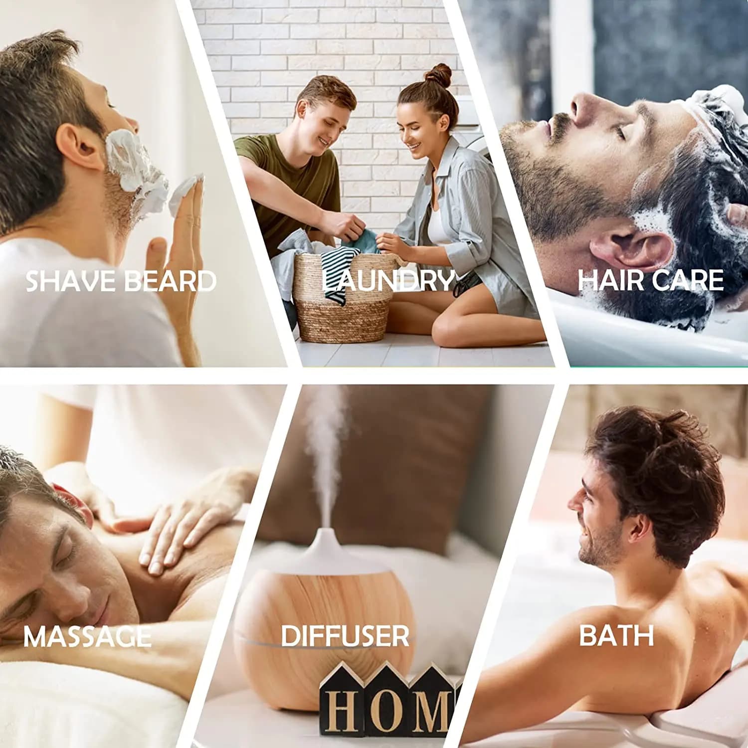 EUQEE Huile parfumée pour homme de qualité supérieure pour la fabrication de savon et de bougies, aromathérapie, parfum boisé pour parfum domestique, arôme de cuir de rhum de baie