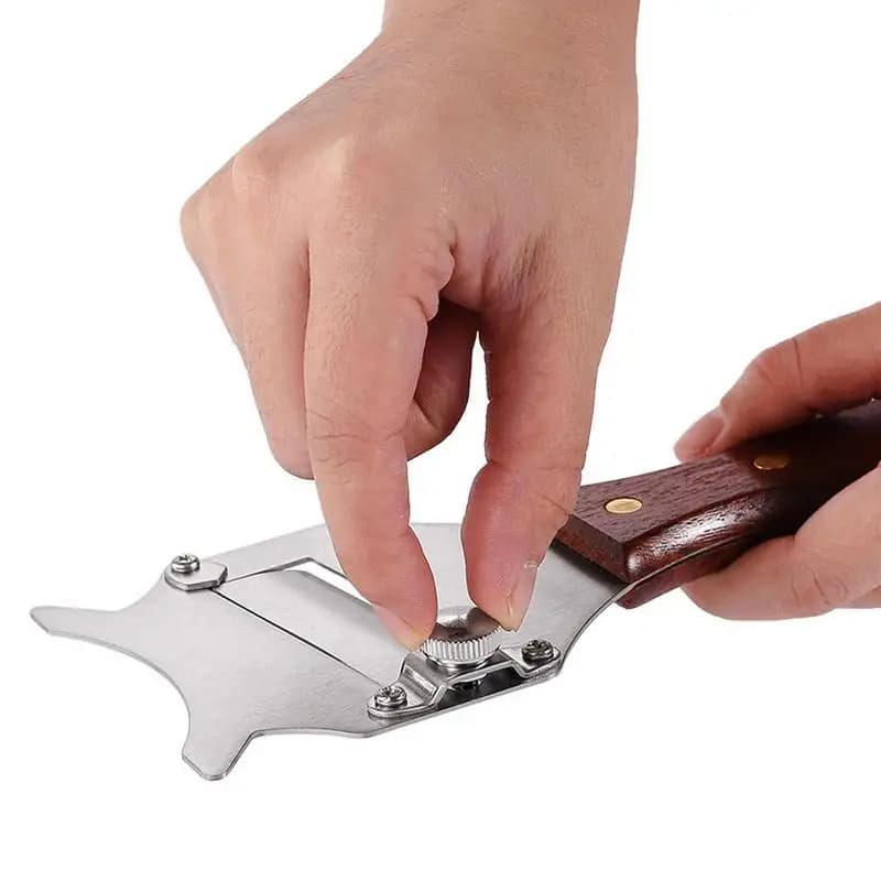 Coupe-fromage pratique, trancheur de rouleau de beurre de truffe, râpe à pices S en acier inoxydable Durable, fournitures de cuisson de cuisine, rasoir à truffe