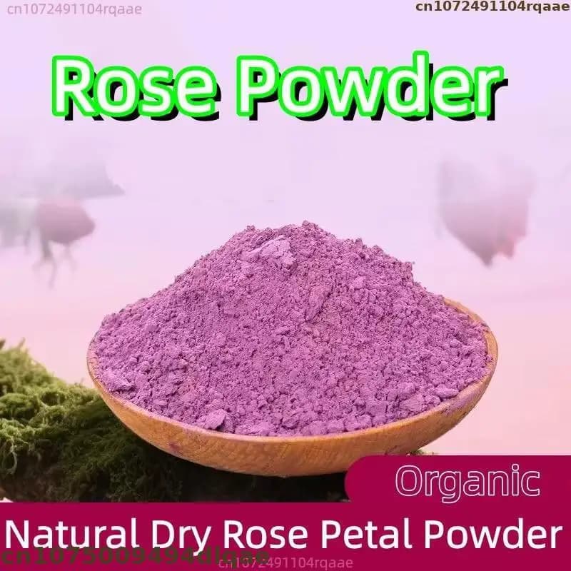500g Pigment Naturel Pur de Qualité Supérieure pour Teinture Végétale : Poudre de Fleur de Pois Papillon, Rose et Roselle, Matière Pigmentaire de Qualité Alimentaire pour Artisanat DIY