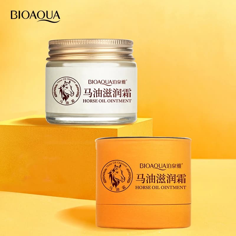 BIOAQUA huile de cheval crème pour le visage Anti-rides hydratant