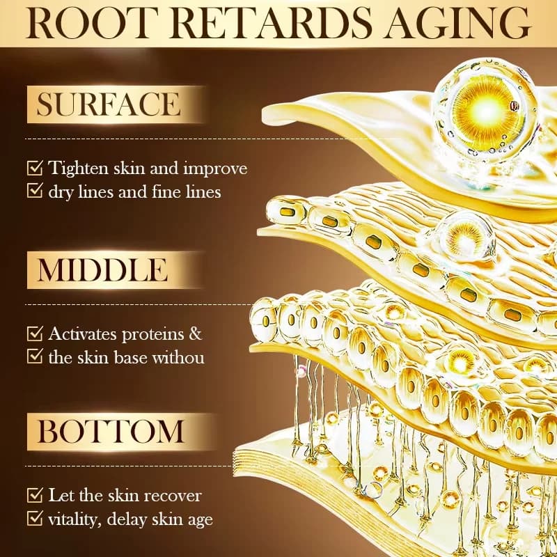 Crème Visage Raffermissante au Caviar Anti-Rides, Collagène Éclaircissant, Hydratation Profonde, Lissante et Illuminatrice – Produits de Soin pour la Peau