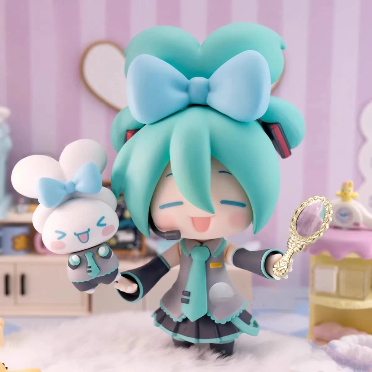 Amine ata ku avec Cinnamoroll Cute 2306 Action Figure Toys, 10cm