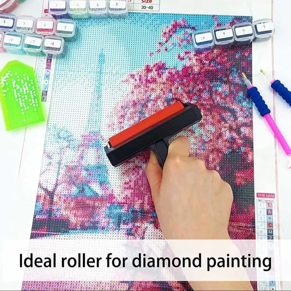 Rouleau de peinture d'art de diamant de bricolage