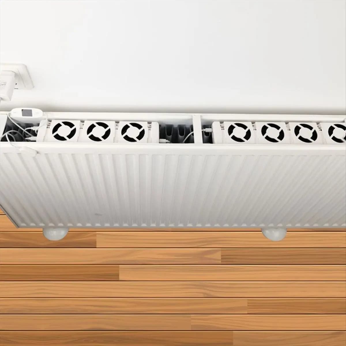 Ventilateur de radiateur pour radiateur intelligent, ensemble d'extension, ventilateur, ventilateur économe en énergie, système de chauffage et de refroidissement