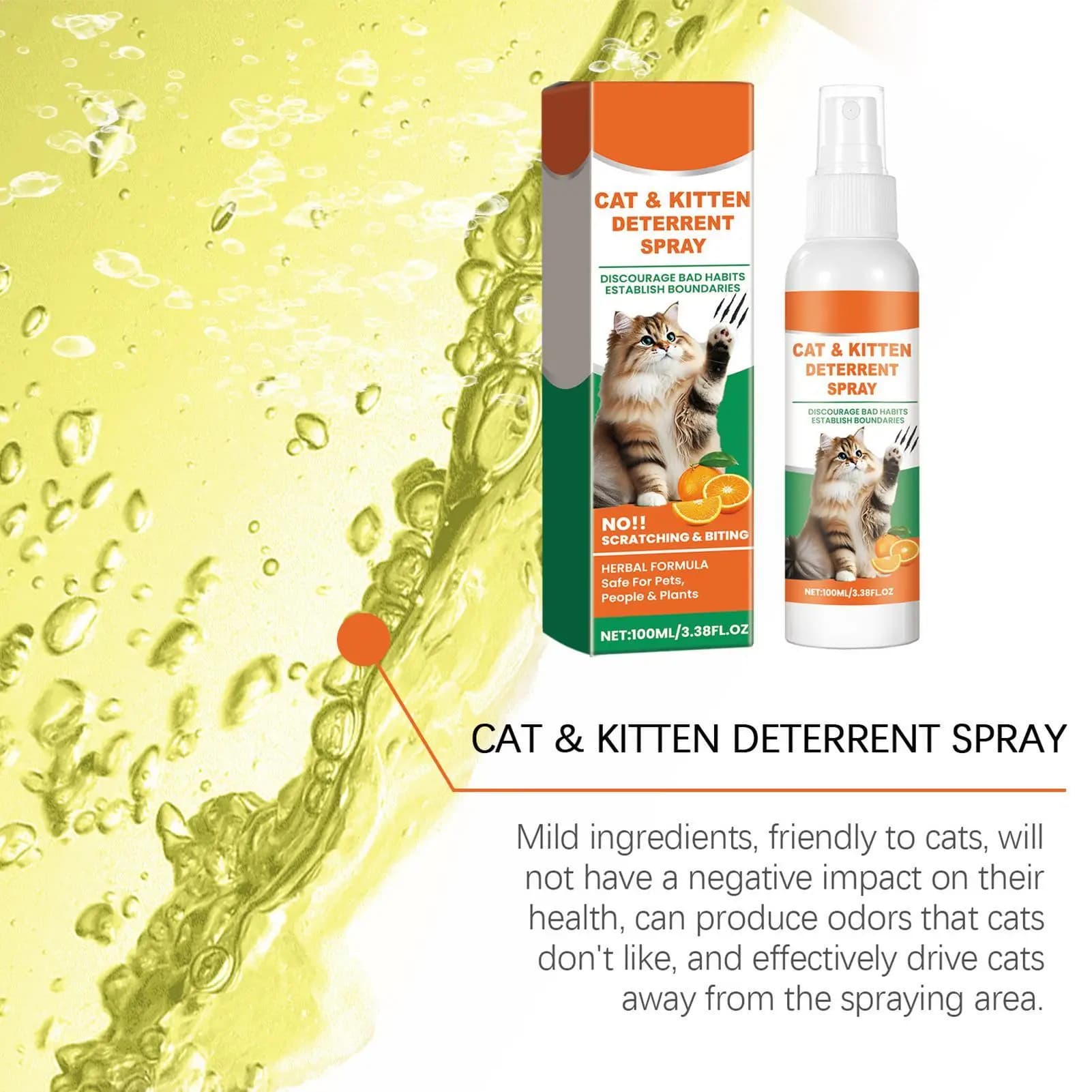 Spray anti-rayures pour chat