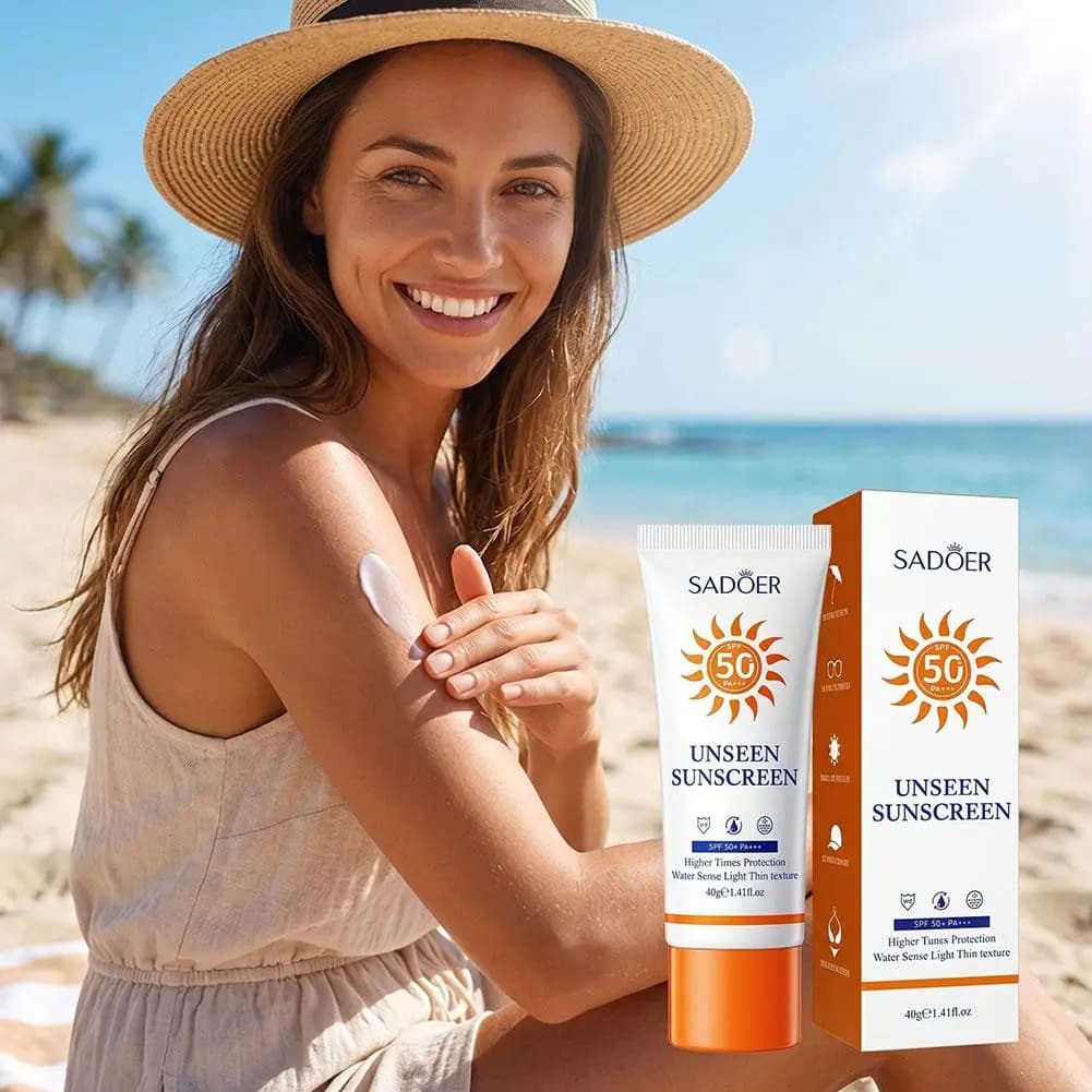Crème solaire visage et corps SADOER SPF 90+ 50+, protection UV, protection solaire de la peau, anti-brillance, hydratante