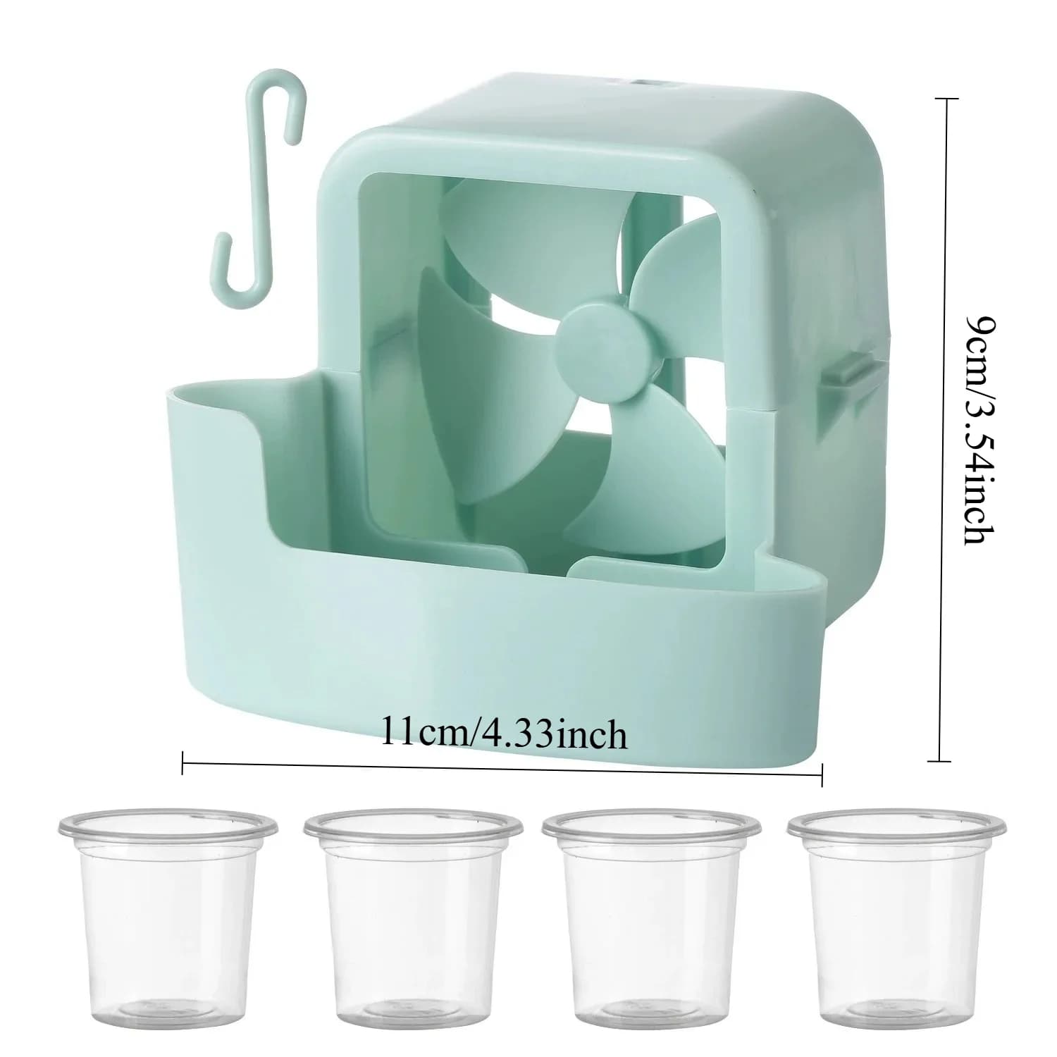 Ventilateur humidificateur rafraîchisseur