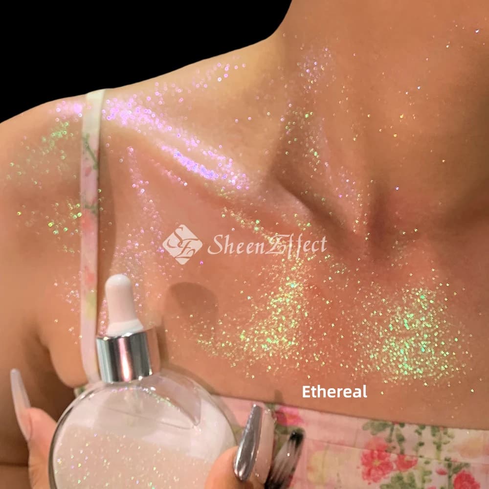 Sheeneffect-Maquillage à paillettes pour le corps et le visage