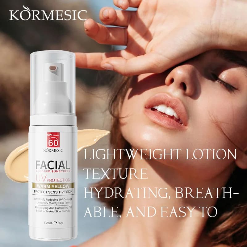 Lotion solaire SPF 60+++ Protection solaire longue durée Légère et non grasse Protection solaire Prévient les coups de soleil Soin de la peau du visage et du corps