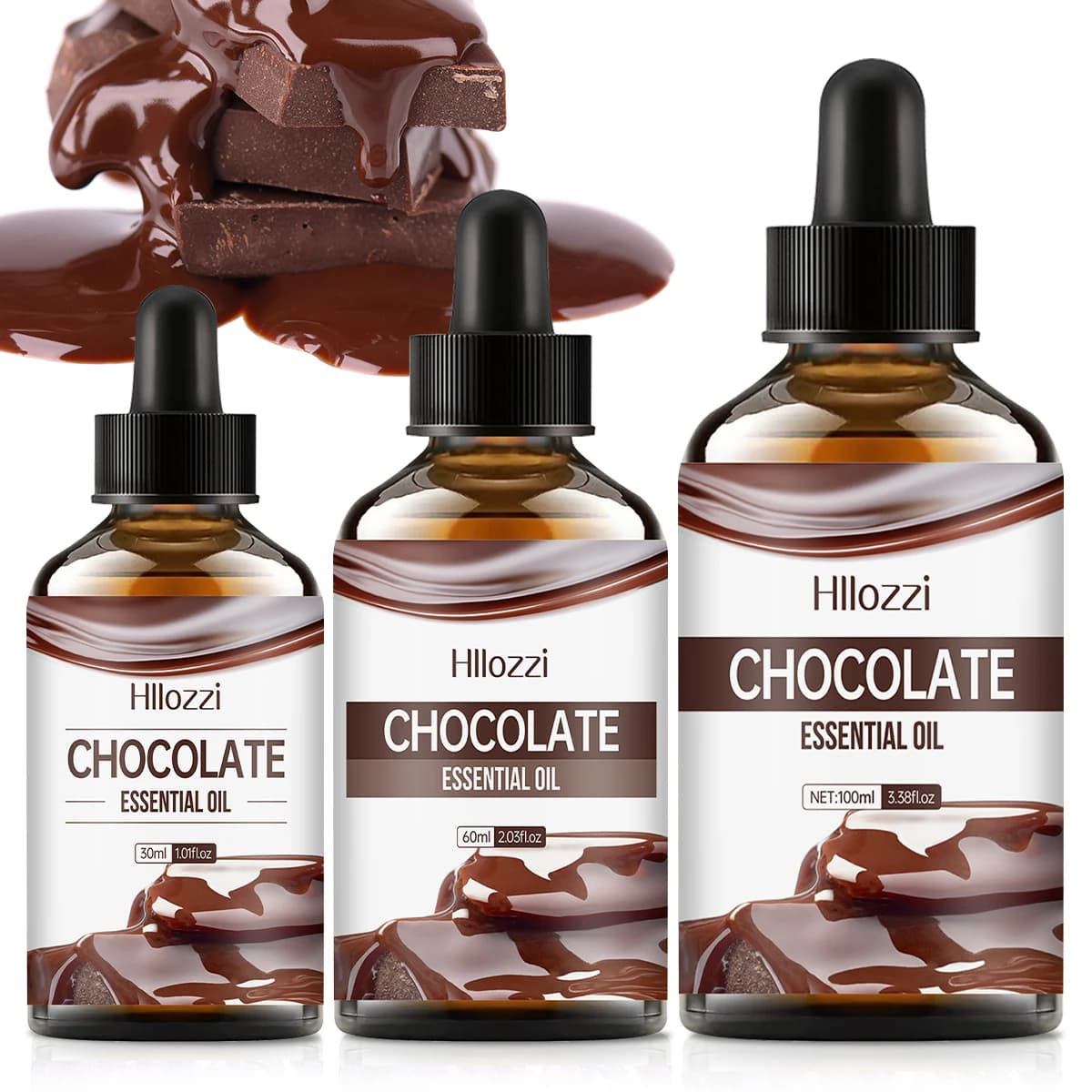 L'huile essentielle de chocolat a un parfum doux et moelleux et convient au massage corporel et aux soins capillaires.