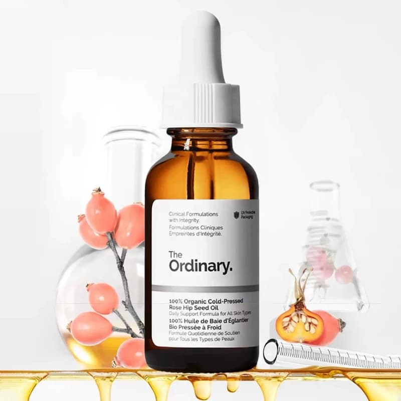 Huile de graines de cynorrhodon 100% biologique pressée à froid 30ml