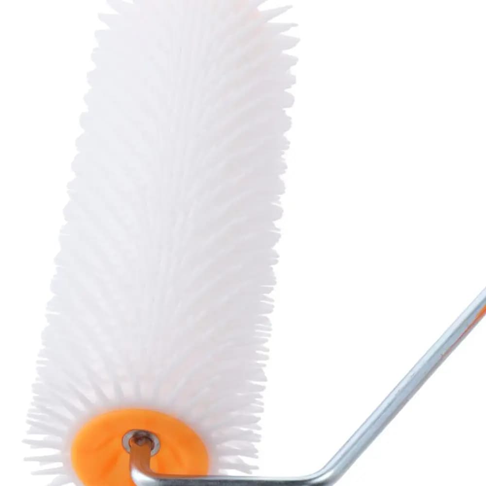 Rouleau à pointes de 23cm/9 pouces, rouleau auto-composé pour sol en Latex, rouleau de nivellement à pointes, rouleau de brosse à peinture